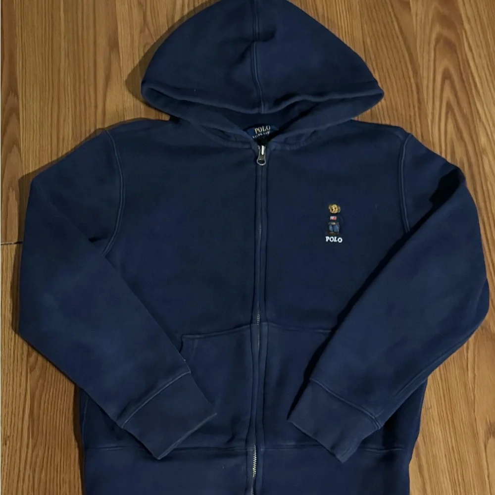 Polo Ralph Lauren Youth‎ Navy Hoodie Size M (10-12)